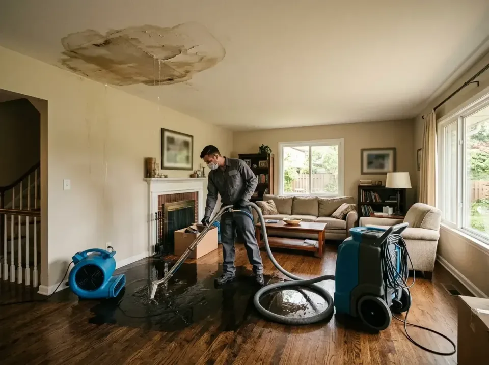 attic-pipe-burst-ceiling-drip-008 — frequently asked questions, Water Damage Restoration & Carpet Care in Demorest, GA